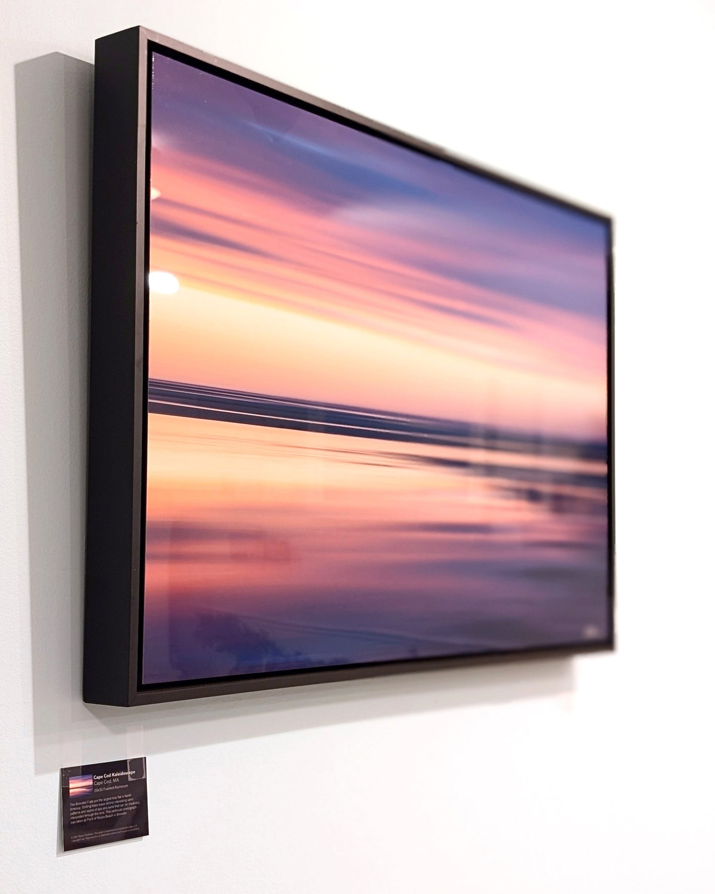 20x30 "Cape Cod Kaleidoscope" Float Framed, Metal - Allie Richards Photography