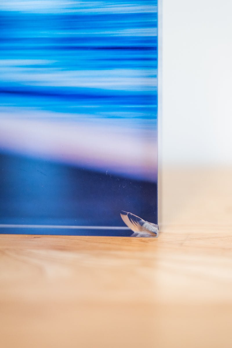 8x8 Acrylic Block: Coast Guard Morning (Damage) - Allie Richards Photography