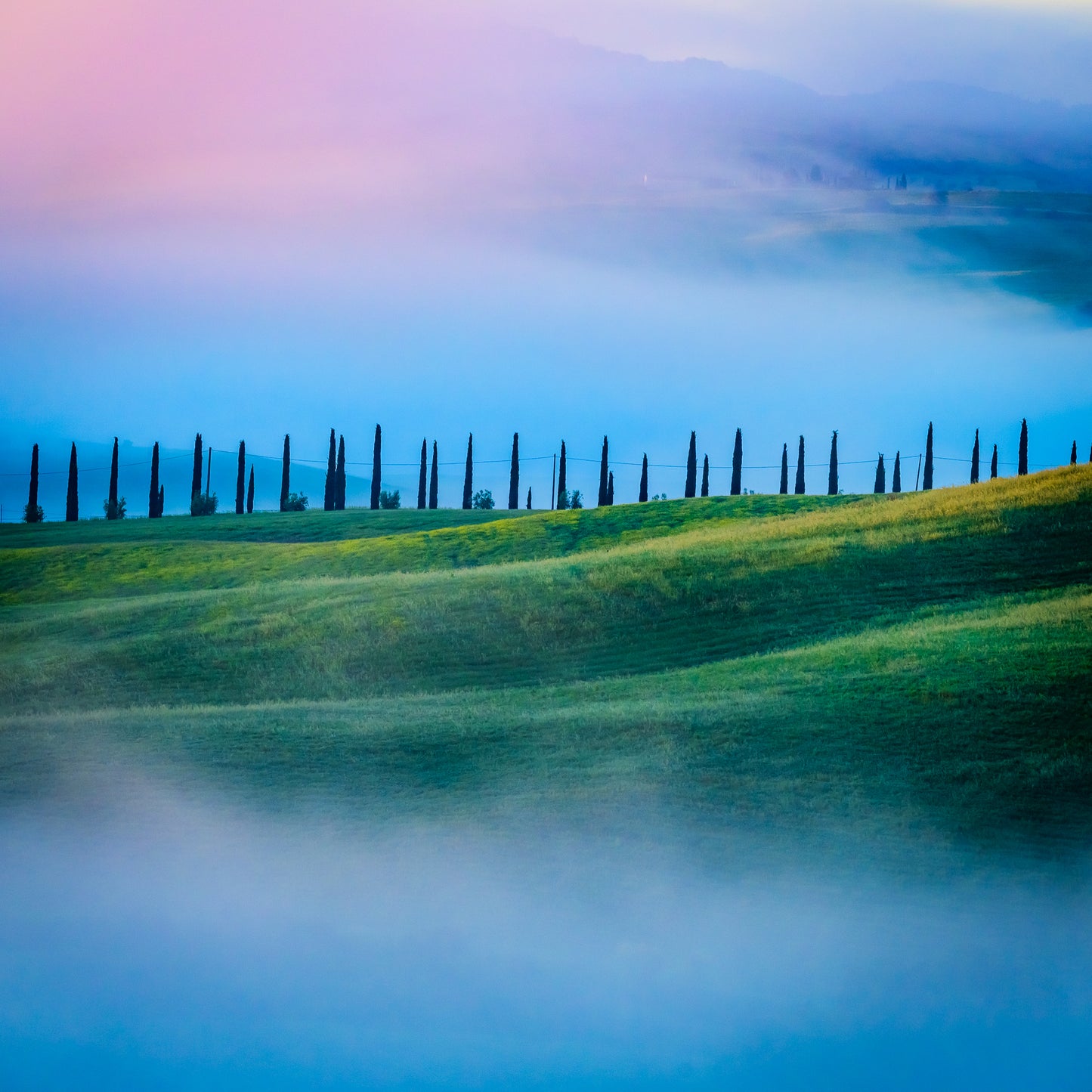 Caught in a Rainbow Fog