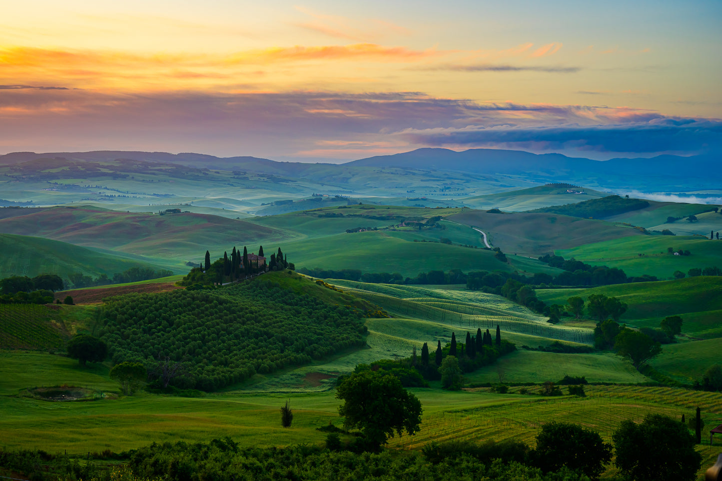 Quiet Dawn, Tuscany