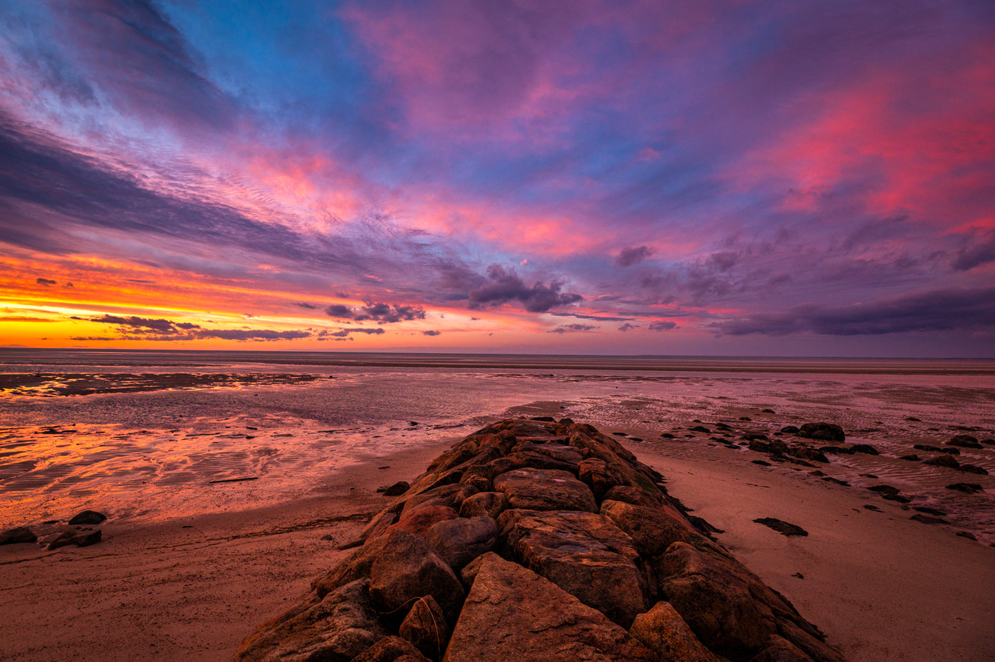 Summer Sunset on the Break