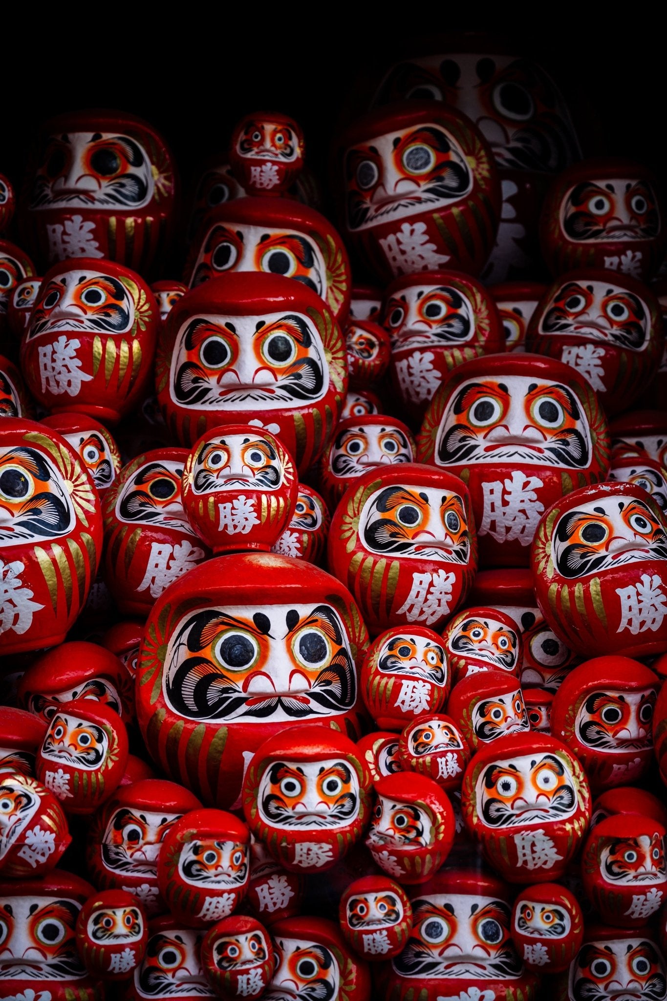 Daruma Dolls II - Allie Richards Photography
