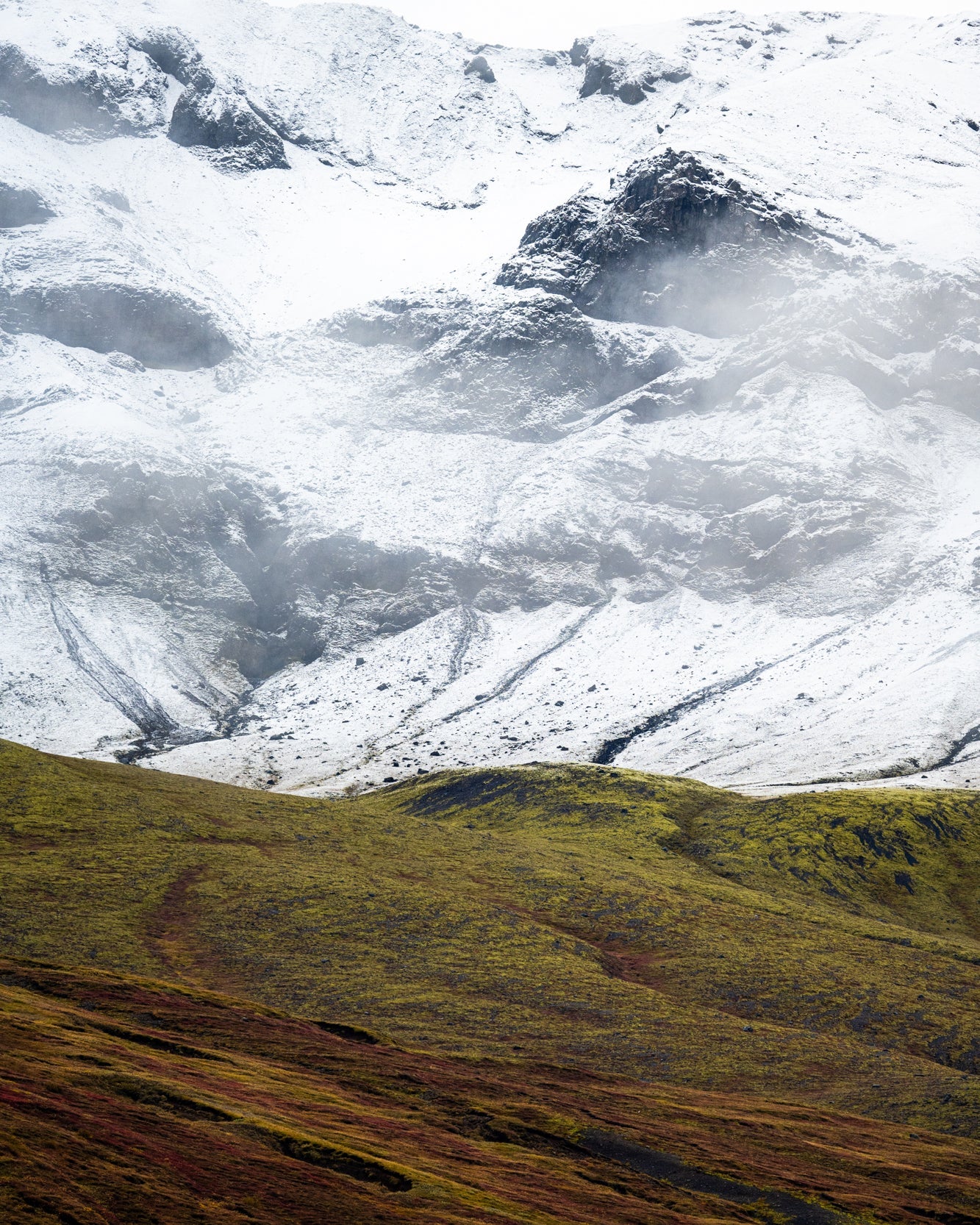 Fall on the Glacier - Allie Richards Photography