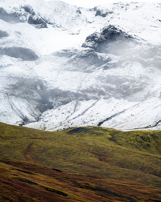 Fall on the Glacier - Allie Richards Photography