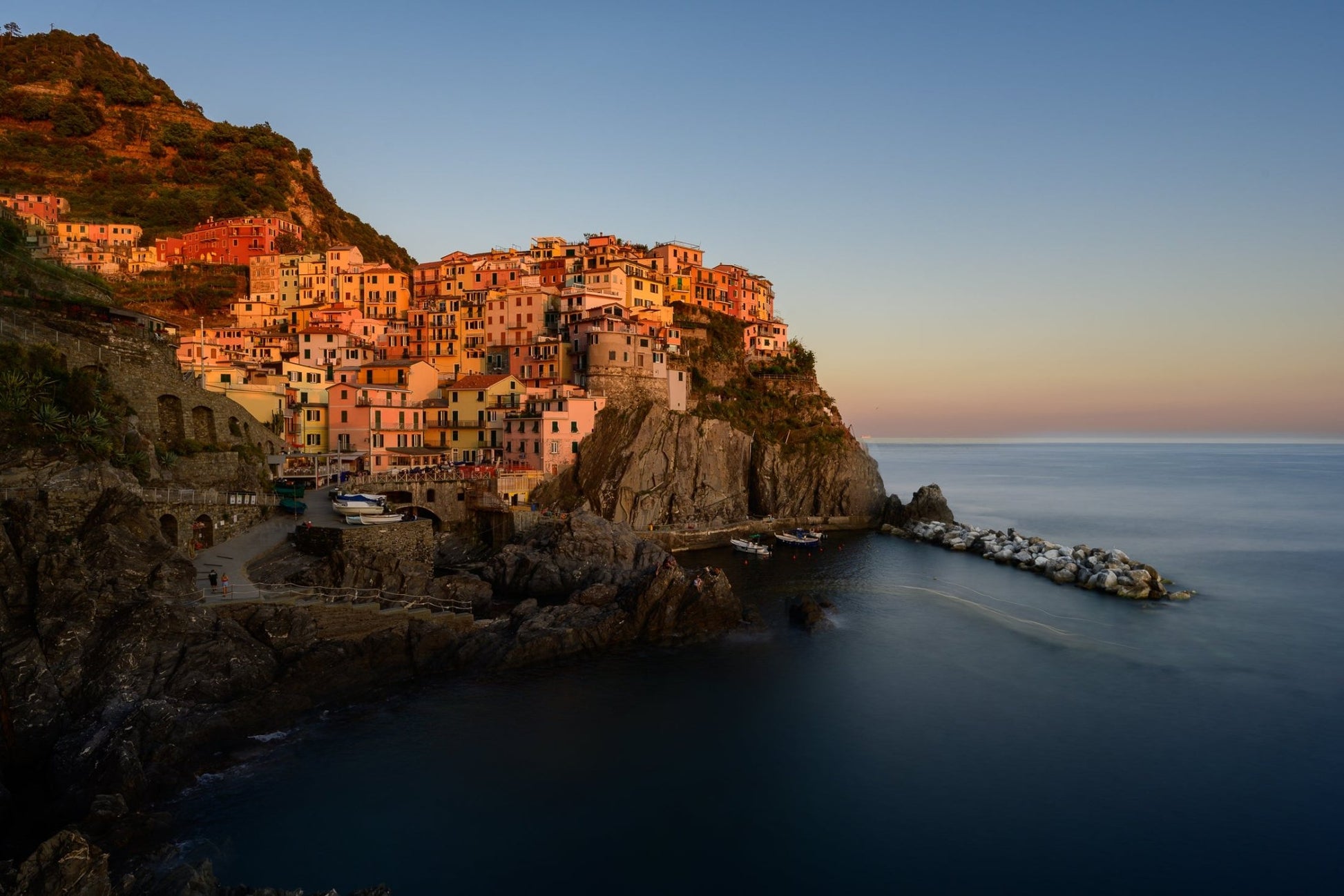 Manarola Glow - Allie Richards Photography