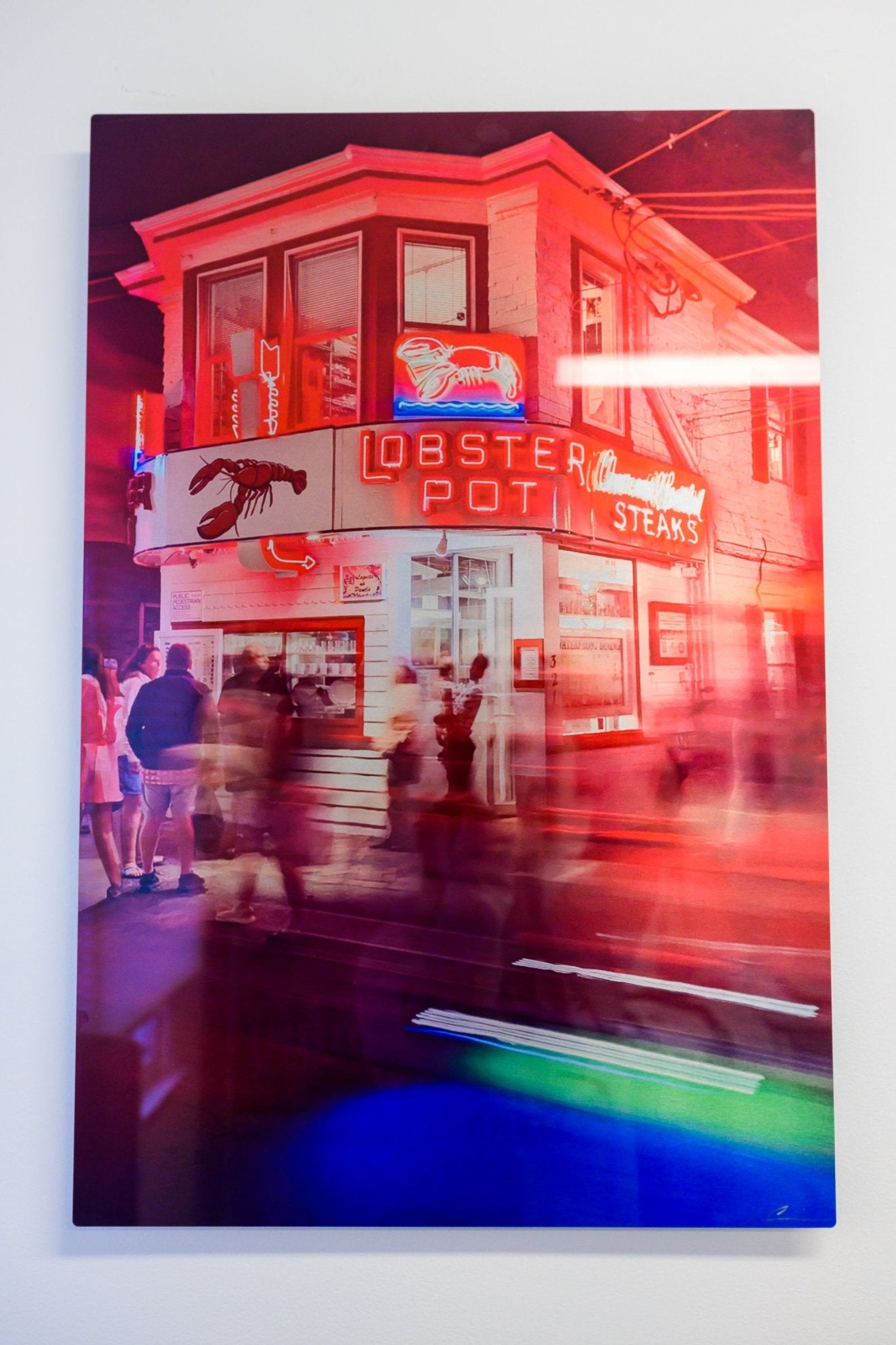 Metal Print: Night at the Lobster Pot 16"x24" - Allie Richards Photography