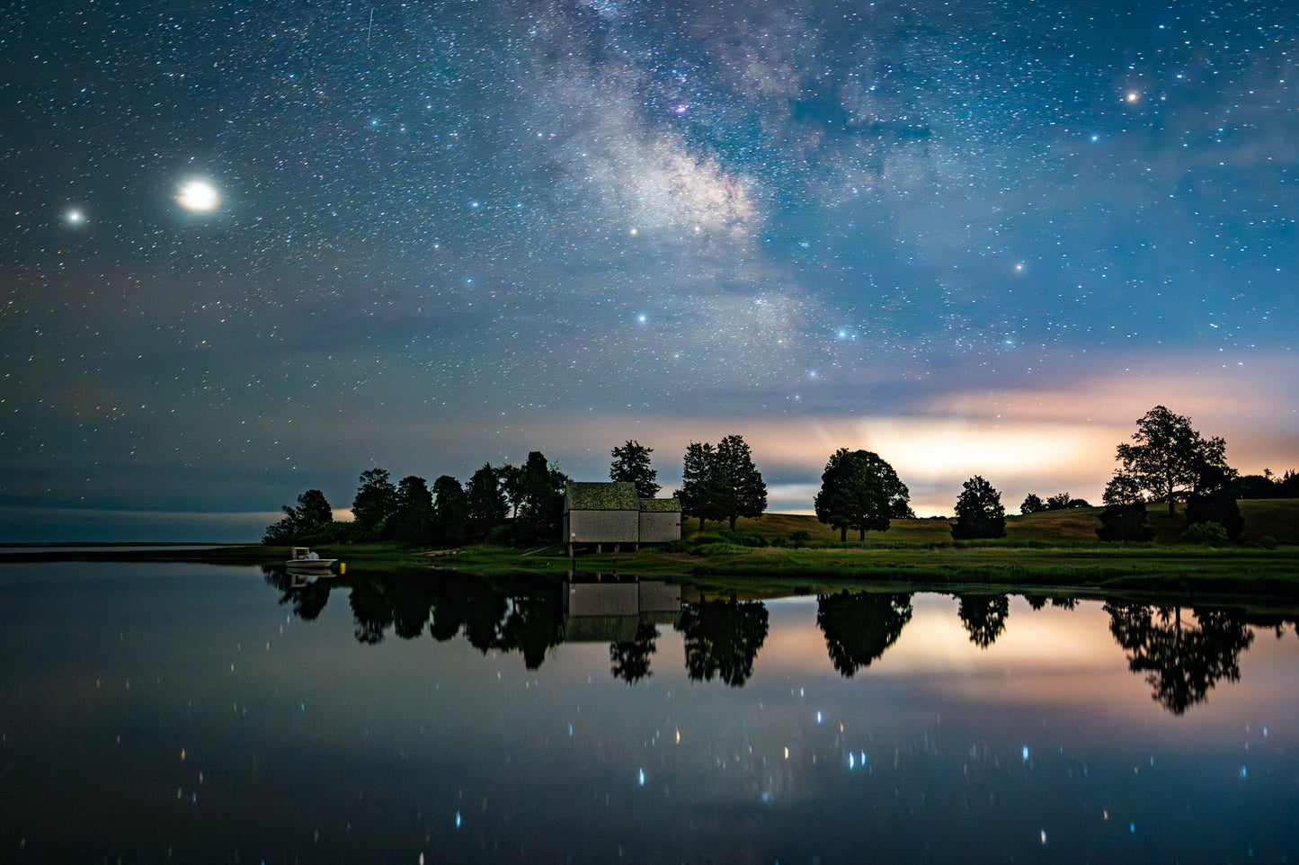 Night on Salt Pond - Allie Richards Photography