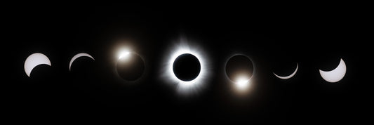 Phases of the Total Solar Eclipse - Allie Richards Photography