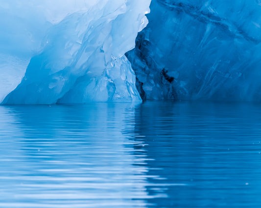 Shades of Blue, Jokulsarlon - Allie Richards Photography