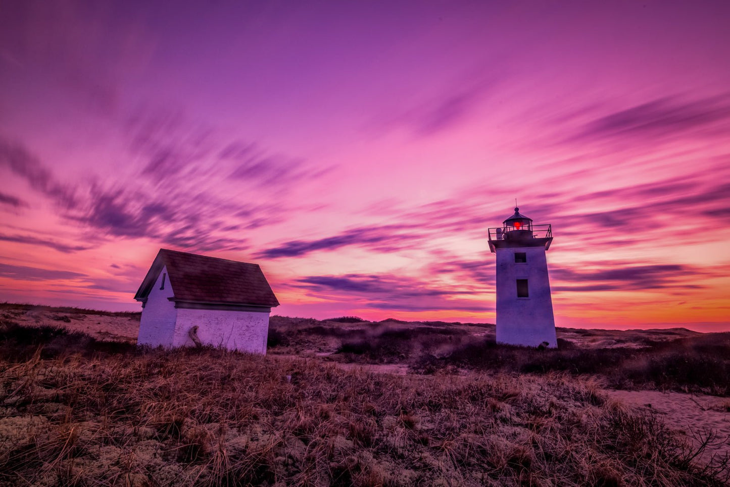 Sunset at Wood End - Allie Richards Photography