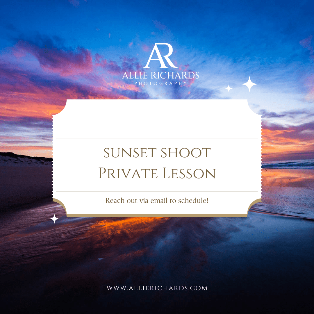 Sunset Guided Shooting Session - Allie Richards Photography