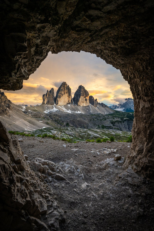 War Cave, Tre Cime - Allie Richards Photography