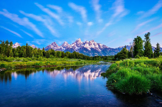 Blue Hour in the Tetons - Allie Richards Photography