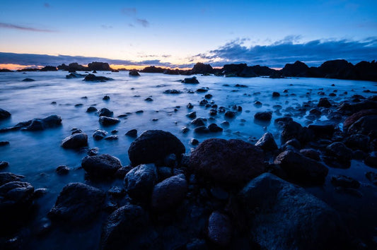 Dusk, Mosteiros Beach - Allie Richards Photography