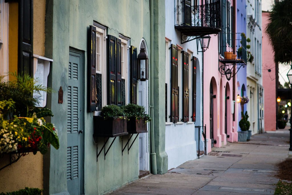 Rainbow Row - Allie Richards Photography