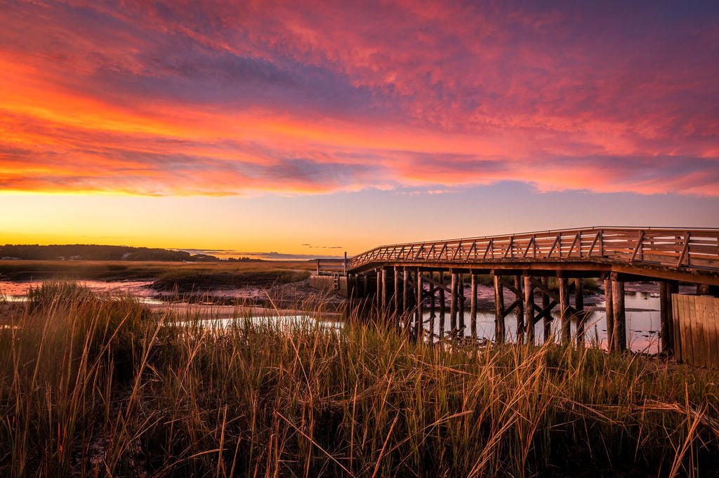 Sunset on Lieutenants Island - Allie Richards Photography