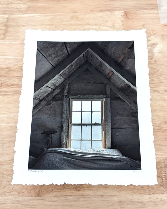 11x14 "Shack Life" Deckled Edge Print - Allie Richards Photography