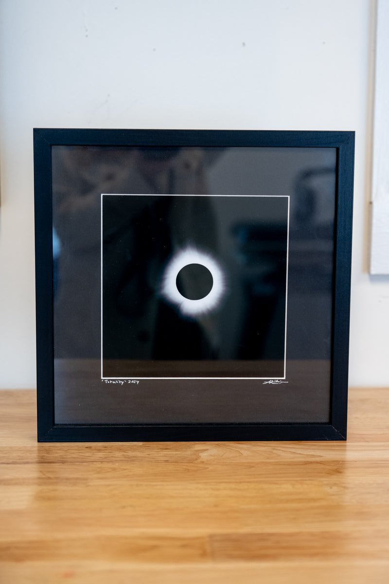 12x12 Framed "Total Solar Eclipse" - Allie Richards Photography