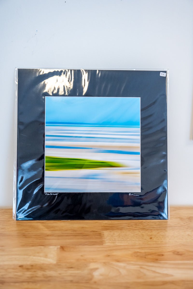 12x12 Matted Print: Sea Grass - Allie Richards Photography