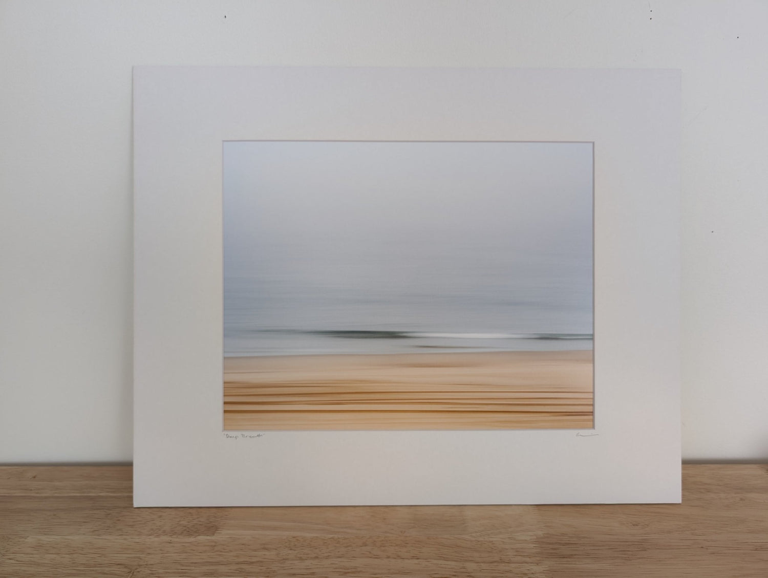 16"x20" Matted Print: Deep Breath - Allie Richards Photography