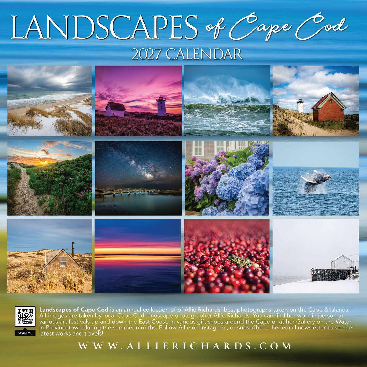 2027 Calendar: Landscapes of Cape Cod - Allie Richards Photography