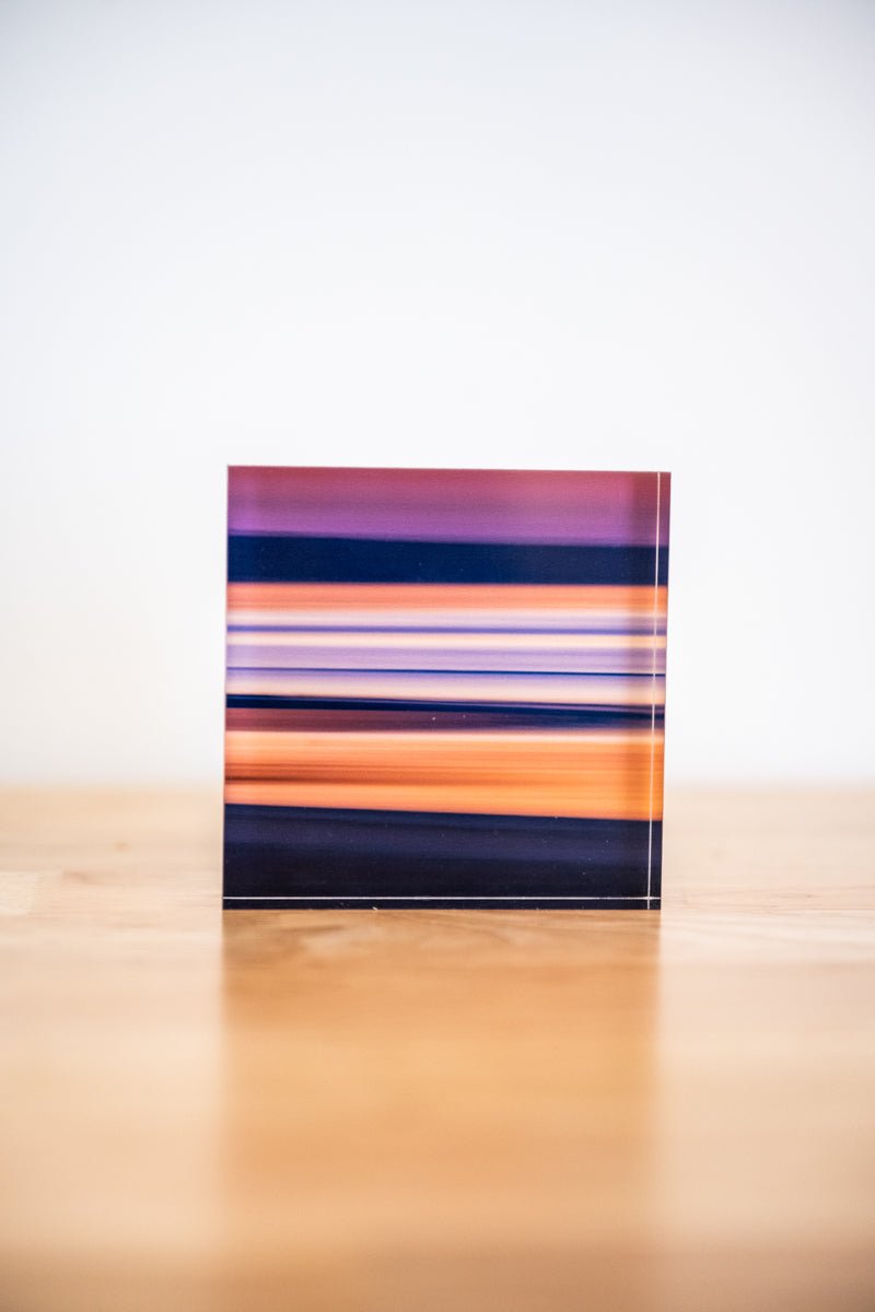 4x4 Acrylic Block: First Encounter - Allie Richards Photography