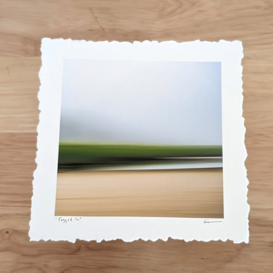 4x4 "Fogged In" Deckled Edge Print - Allie Richards Photography