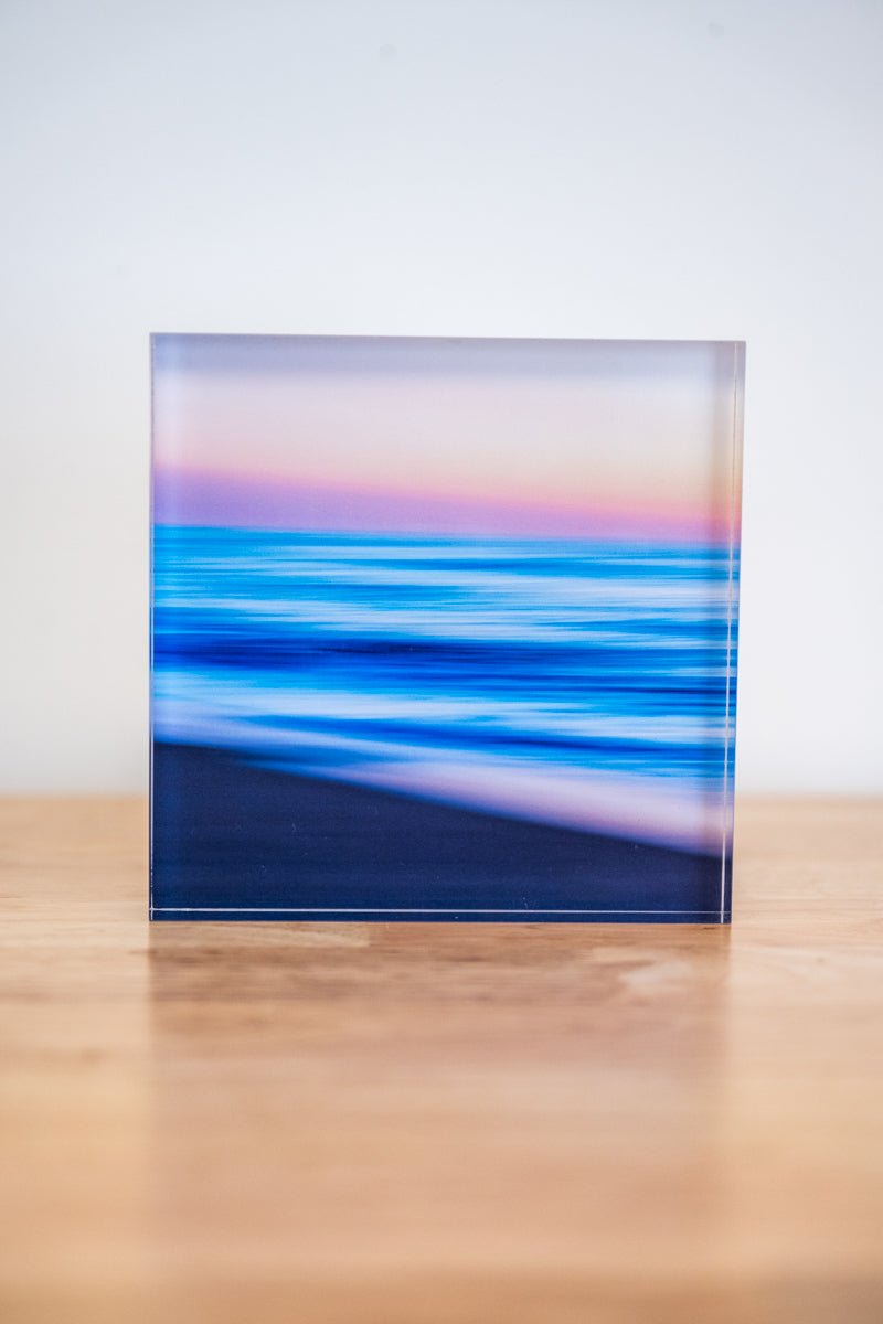 6x6 Acrylic Block: Coast Guard Morning - Allie Richards Photography