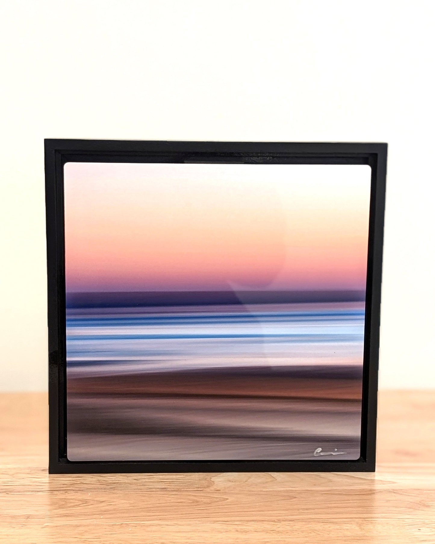 8x8 "November Nights" Float Framed Metal (in Black) - Allie Richards Photography