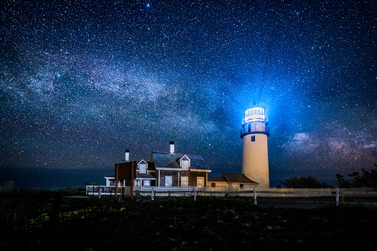 Night at Highland Light