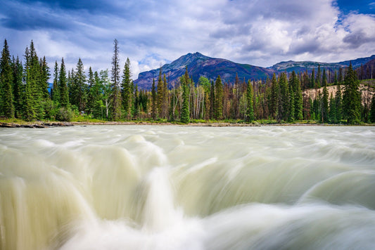 Athabasca River Rush - Allie Richards Photography