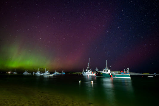 Aurora over Chatham - Allie Richards Photography