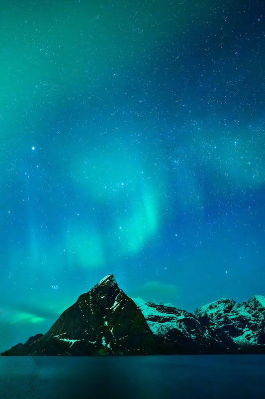 Aurora over Olstinden - Allie Richards Photography