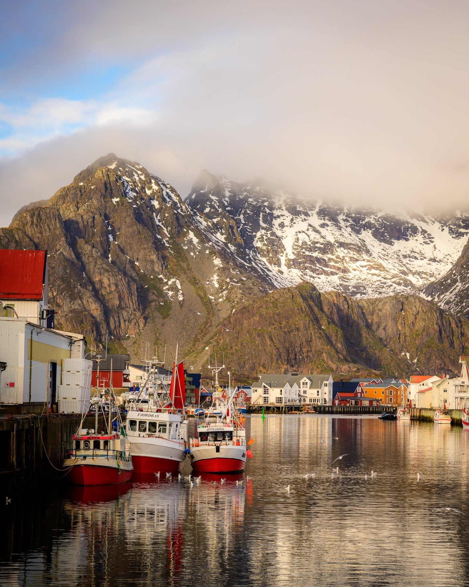 Boats in Port - Allie Richards Photography