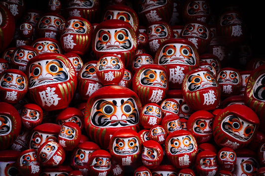 Daruma Dolls - Allie Richards Photography