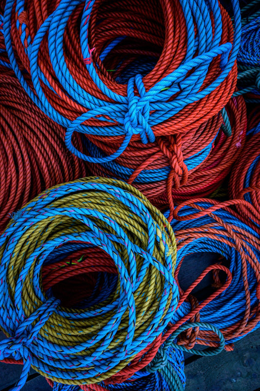 Dock Ropes - Allie Richards Photography