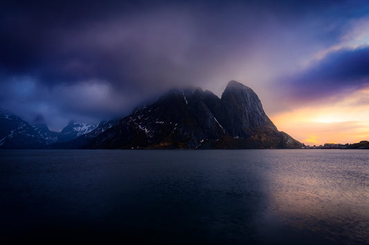Dramatic Skies, Lofoten - Allie Richards Photography