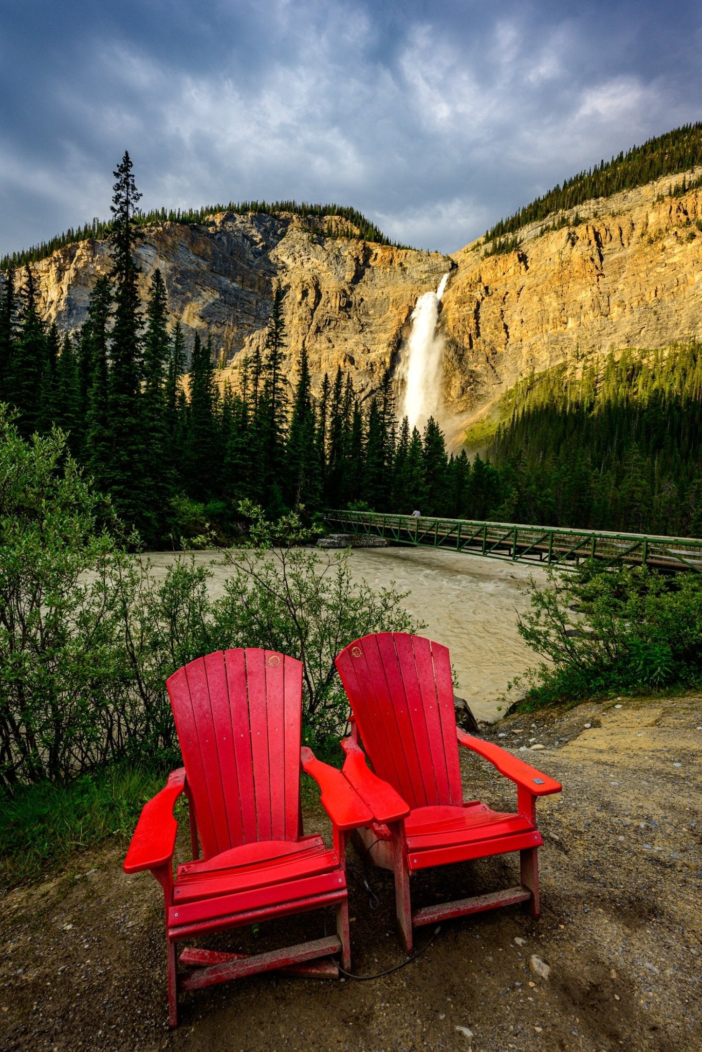 Golden Hour at Takkakaw II - Allie Richards Photography