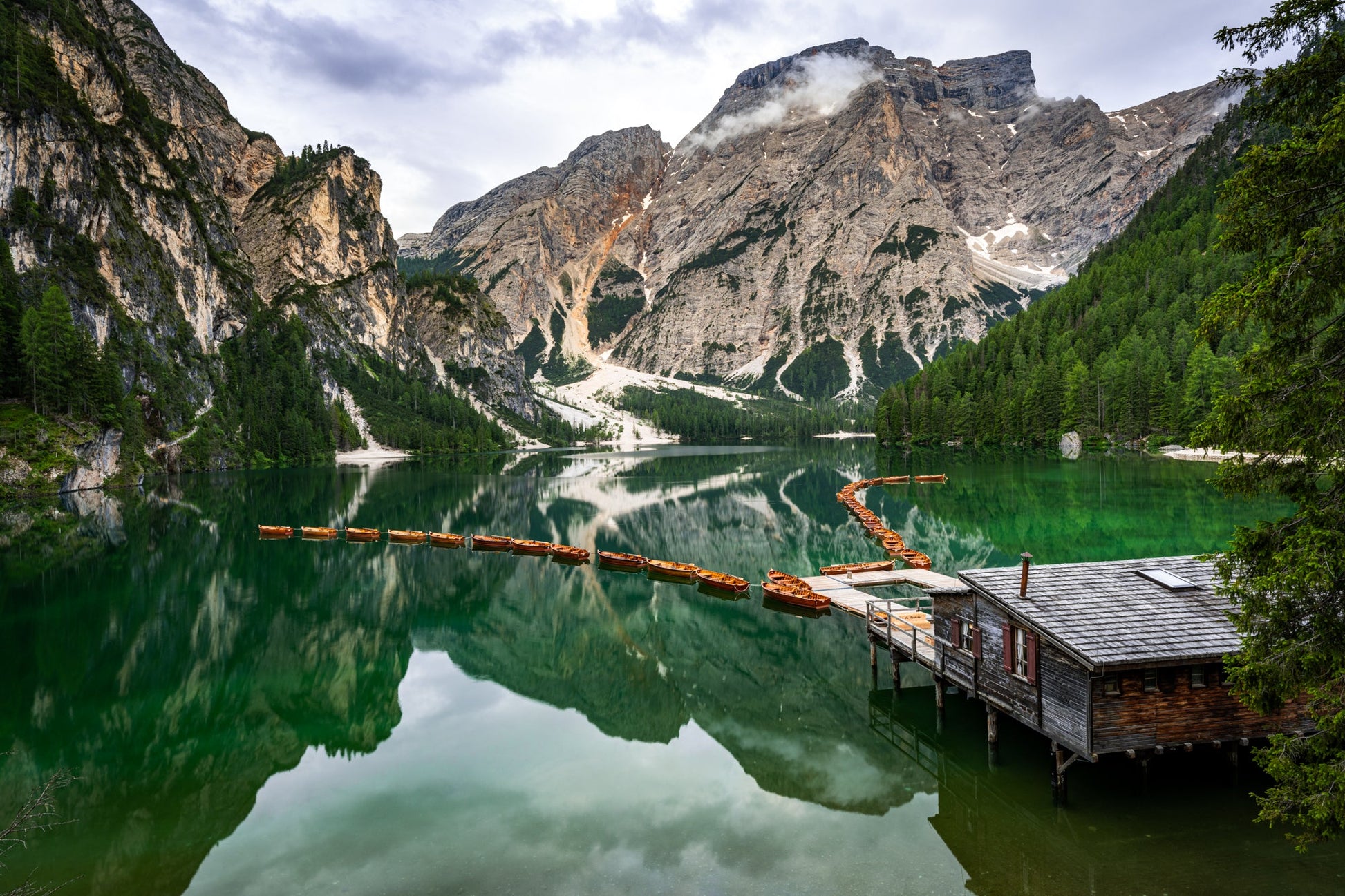 Lago di Braies - Allie Richards Photography