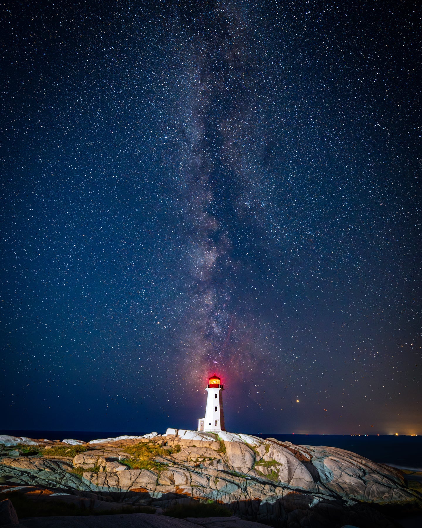 Night at Peggy's Cove - Allie Richards Photography