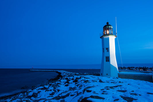 Scituate in the Snow - Allie Richards Photography