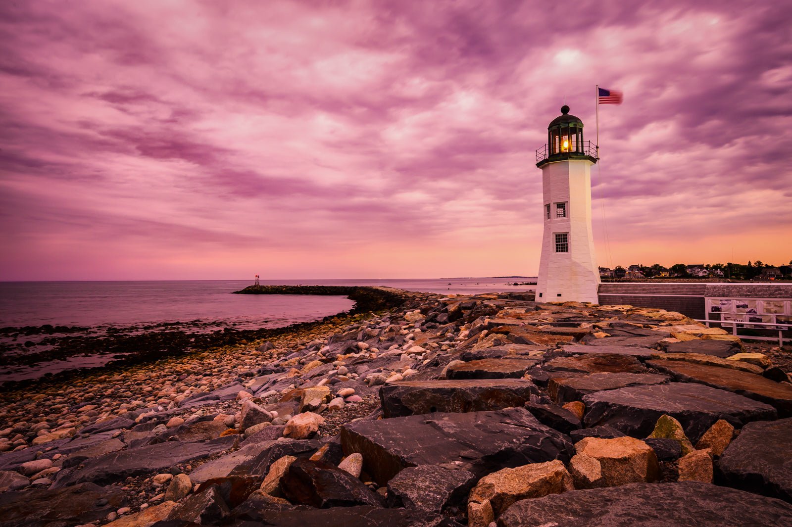 Scituate Sunset - Allie Richards Photography