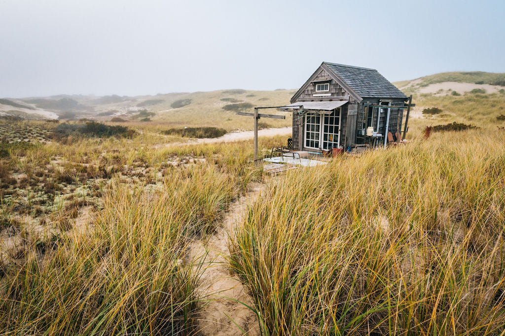 Shack in the Fog - Allie Richards Photography