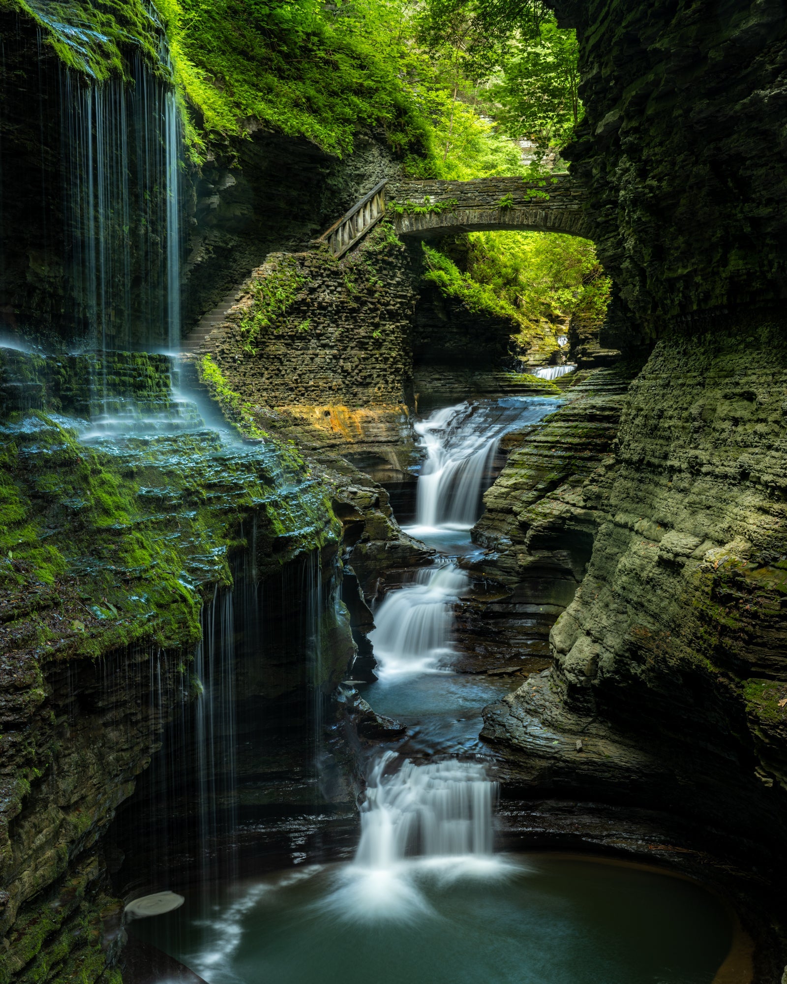 Spring at Rainbow Falls - Allie Richards Photography