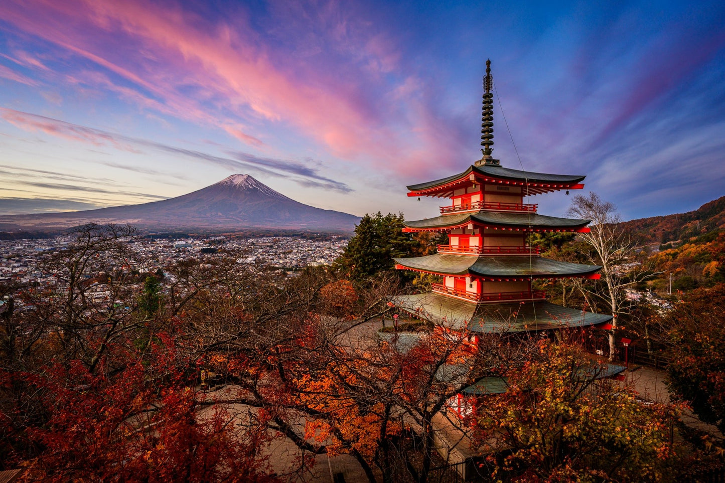 Sunrise on Cheurito Pagoda - Allie Richards Photography