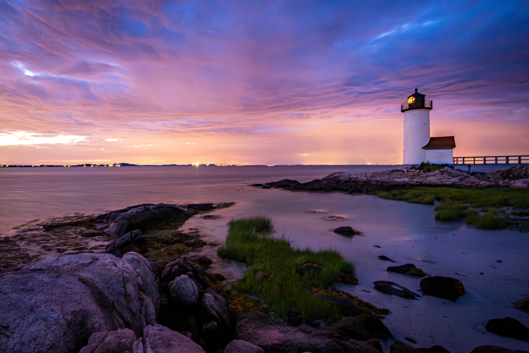 Sunset at Annisquam II - Allie Richards Photography