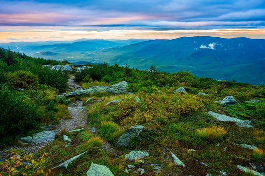 Sunset in the Presidentials II - Allie Richards Photography