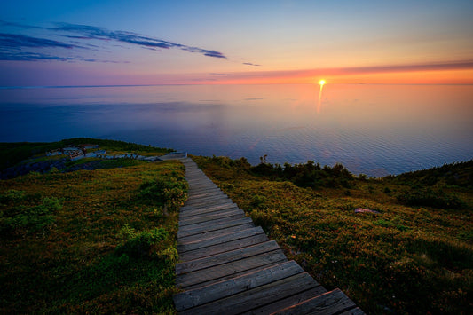 Sunset on the Skyline - Allie Richards Photography