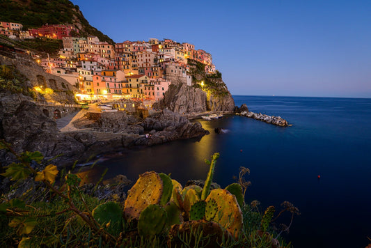 Twilight in Manarola - Allie Richards Photography
