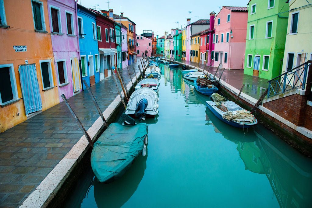 Burano Canal - Allie Richards Photography